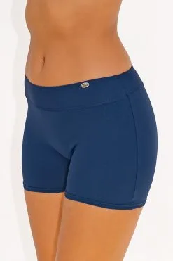 Bas De Maillot De Bain Sun Playa Taille Haute Shorty Marine -Vendite Maillots De Bain 1070 bas de maillot de bain taille haute shorty 2