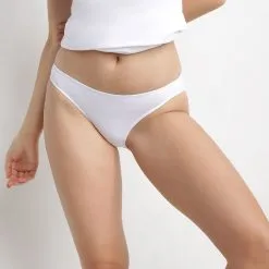 Slip Blanc EcoDIM Confort En Coton
