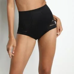 Culotte Haute Noire Diam's Control Modern