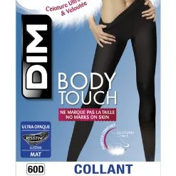 Collant Ultra Opaque Noir 60D Body Touch -Vendite Maillots De Bain D03SBM1 0HZ 06