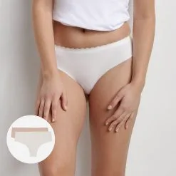 Lot De 2 Hipsters Nacre Et New Skin En Microfibre Body Touch