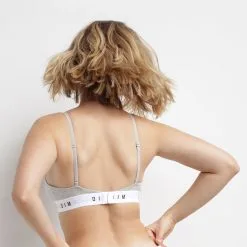 Soutien-Gorge Triangle Gris Chiné Sans Armatures Femme DIM Originals -Vendite Maillots De Bain D08T9C1 2NZ 02