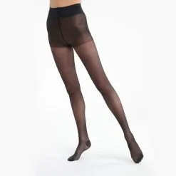 Collant Noir Transparent Pour Femme DIM Perfect Contention 25D