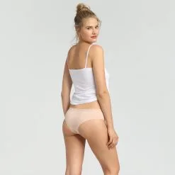 Lot De 2 Hipsters Coton Stretch Skin Rose Dim Basic Fashion -Vendite Maillots De Bain D09AKP2 8TW 04