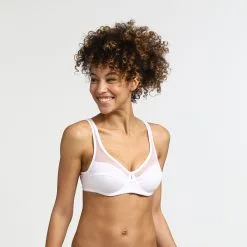 Soutien-gorge Emboîtant Avec Armatures Blanc Generous Coton Bio Dim
