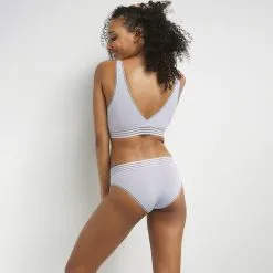 Soutien-gorge Triangle Sans Armatures En Microfibre Bleu Oh My Dim’s -Vendite Maillots De Bain D0ASHC1 A8J 04