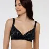 Maillot De Bain Soutien-gorge Sans Armatures En Microfibre Noir -Vendite Maillots De Bain D0AZJPA 9XL 01