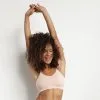 Brassière Sans Coutures à Impact Léger Rose Amande Chiné Dim Sport -Vendite Maillots De Bain D0BV3C1 8YC 01