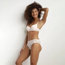 Soutien-gorge Corbeille En Dentelle Florale Recyclée Rose Sublim -Vendite Maillots De Bain D0CDOC1 9SV 03