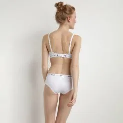 Soutien-gorge Triangle Ampliforme Sans Armatures Blanc Dim Originals -Vendite Maillots De Bain D0CIGC1 0HY 04