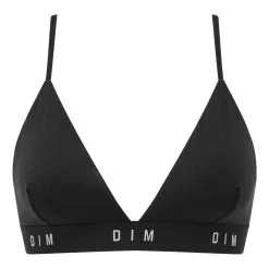 Soutien-gorge Triangle Sans Armatures En Coton Modal Noir DIM Originals -Vendite Maillots De Bain D0CIKC1 0HZ 05