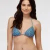 Haut De Bikini Triangle En Microfibre, Imprimé Géométrique -Vendite Maillots De Bain D0COKPA ASK 01