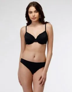 Bas De Bikini Midi En Dentelle Sangallo Noir -Vendite Maillots De Bain D0COWPA 9XL 03