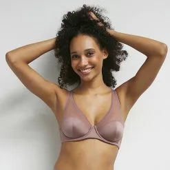 Soutien-gorge Emboitant En Tulle Et Satin Grain De Poivre Glowy Story -Vendite Maillots De Bain D0CUDC1 APQ 01 1