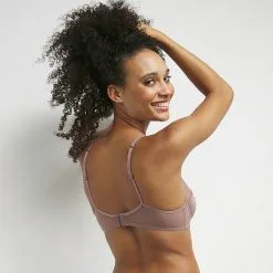 Soutien-gorge Emboitant En Tulle Et Satin Grain De Poivre Glowy Story -Vendite Maillots De Bain D0CUDC1 APQ 02