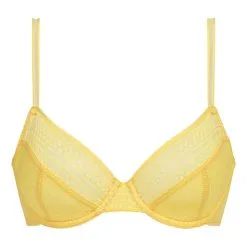 Soutien-gorge Emboitant à Armatures En Dentelle Jaune Chic Summer -Vendite Maillots De Bain D0CZJC1 ARA 05