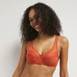 Soutien-gorge Emboitant à Armatures Terre Cuite Generous Dim