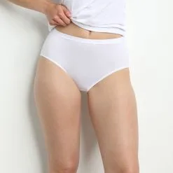 Lot De 2 Culottes Maxi Noire Et Blanche En Coton Bio 8 Lot De 2 Culottes Maxi Noire Et Blanche En Coton Bio -Vendite Maillots De Bain D4D98P2 0CA 01 1