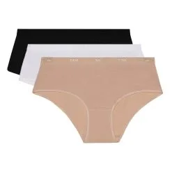 Lot De 3 Boxers Blanc/peau/noir Les Pockets Coton -Vendite Maillots De Bain D4H01P3 8EN 05