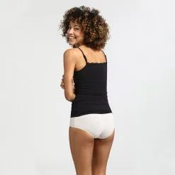 Caraco Dentelle Noir Les Pockets En Viscose -Vendite Maillots De Bain D7032C1 0HZ 04