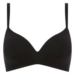 Soutien-gorge Invisible Noir Sans Armatures - Dim InvisiFree -Vendite Maillots De Bain DIM 07HD 0HZ 05