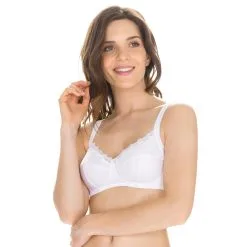 Soutien-gorge Sans Armatures Blanc EcoDIM