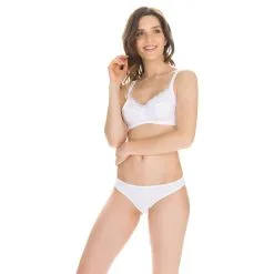 Soutien-gorge Sans Armatures Blanc EcoDIM -Vendite Maillots De Bain DIM 4H21 0HY 03