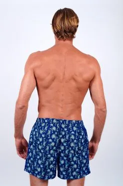 O'Salée Boardshort Homme Imprimé Cachemire Bleu O'Salée -Vendite Maillots De Bain boardshort homme imprime cachemire bleu o salee 4