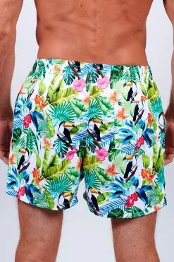 O'Salée Boardshort Homme Imprimé Tropical O'Salée -Vendite Maillots De Bain boardshort homme imprime tropical o salee 5