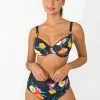 SUN PLAYA Maillot De Bain Deux Pièces Culotte Taille Haute Pina Noir -Vendite Maillots De Bain maillot de bain deux pieces culotte taille haute pina noir