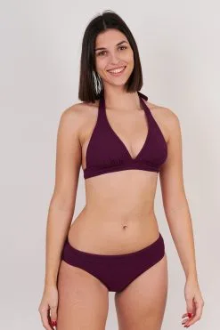 Maillot De Bain Nana Sun 2 Pièces Triangle Cool Prune