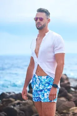 O'Salée Maillot De Bain O Salée Boardshort Homme 7000 Santorin