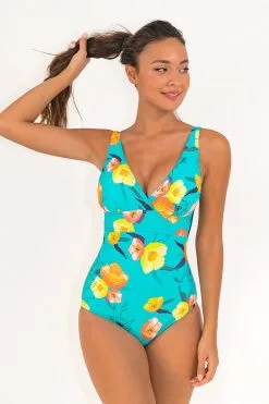 Maillot De Bain Sun Playa 1 Pièce Femme Pina Turquoise