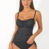 Maillot De Bain Sun Playa, 2 Pieces Tankini Culotte Noir -Vendite Maillots De Bain maillot de bain sun playa 2 pieces tankini culotte noir