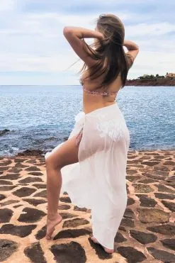 Paréo/jupe Longue En Voile -Vendite Maillots De Bain pareojupe longue lpb en voile 6